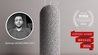 Dünyanın prestijli tasarım yarışmaları arasında gösterilen A'Design Awards’a katılım sağlayan