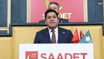 Saadet Partisi Grup Başkanvekili Bülent Kaya, TBMM Genel Kurul'da konuştu,