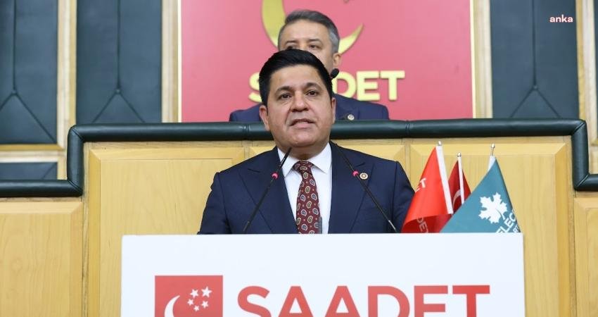Saadet Partisi Grup Başkanvekili Bülent Kaya, TBMM Genel Kurul'da konuştu,