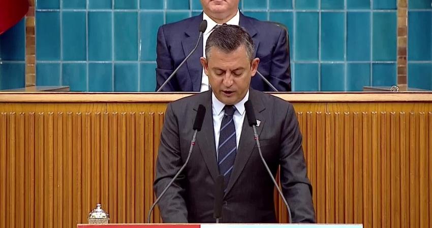 CHP Genel Başkanı Özgür Özel, “Buraya gelirken mayıs ayının ilk