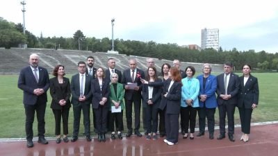 CHP Genel Başkan Yardımcıları Suat Özçağdaş, Gökçe Gökçen ve Sevgi Kılıç ile
