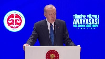 Cumhurbaşkanı Recep Tayyip Erdoğan, Sivil Anayasa Güçlü Türkiye sempozyumunda yaptığı