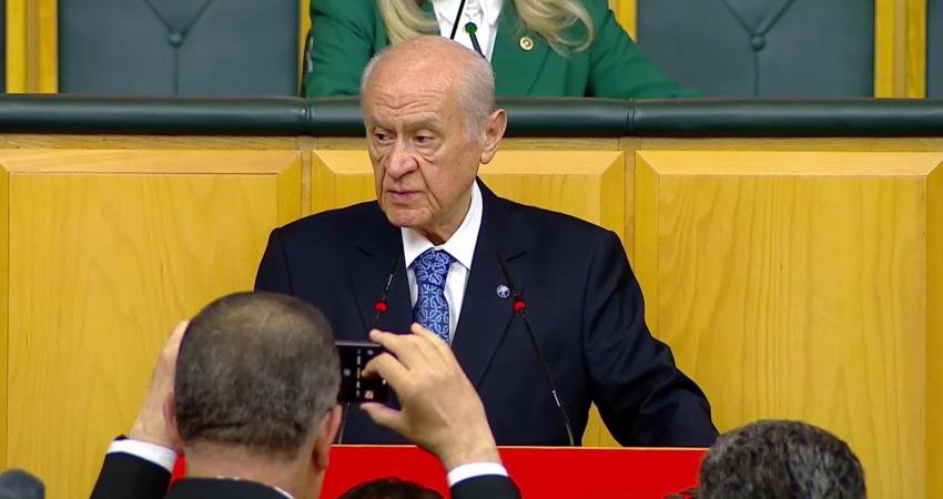 MHP Genel Başkanı Devlet Bahçeli, TBMM'deki grup toplantısında; Ayhan Bora