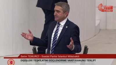 TBMM Genel Kurulu'nda, Dışişleri Teşkilatı Güçlendirme Vakfı Kanun Teklifi'nin tümü
