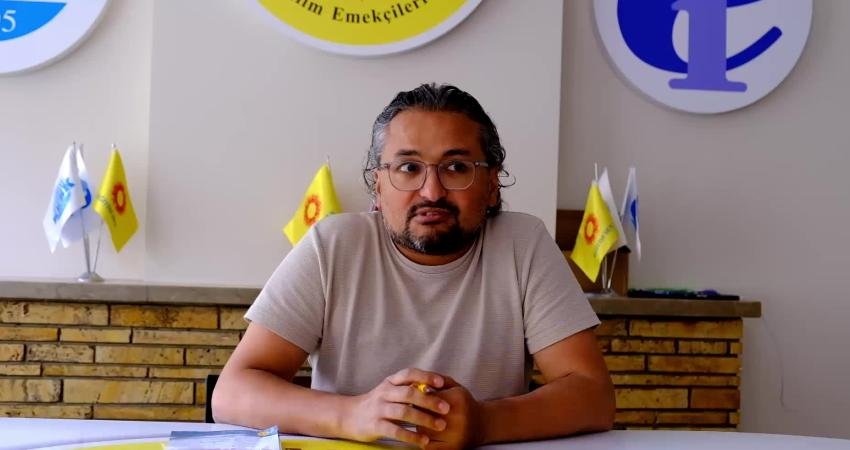 Eğitim Sen Eskişehir Şube Başkanı Sertaç Durdu, “Öğretmen atamaları iktidarın