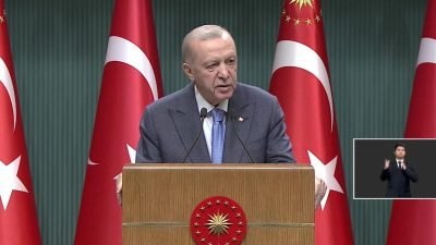 Cumhurbaşkanı Recep Tayyip Erdoğan, “Karşımızda bütünlüğü kaybolmuş, ileri demokrasi ve