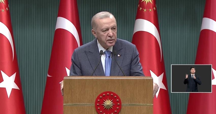 Cumhurbaşkanı Recep Tayyip Erdoğan, “Karşımızda bütünlüğü kaybolmuş, ileri demokrasi ve