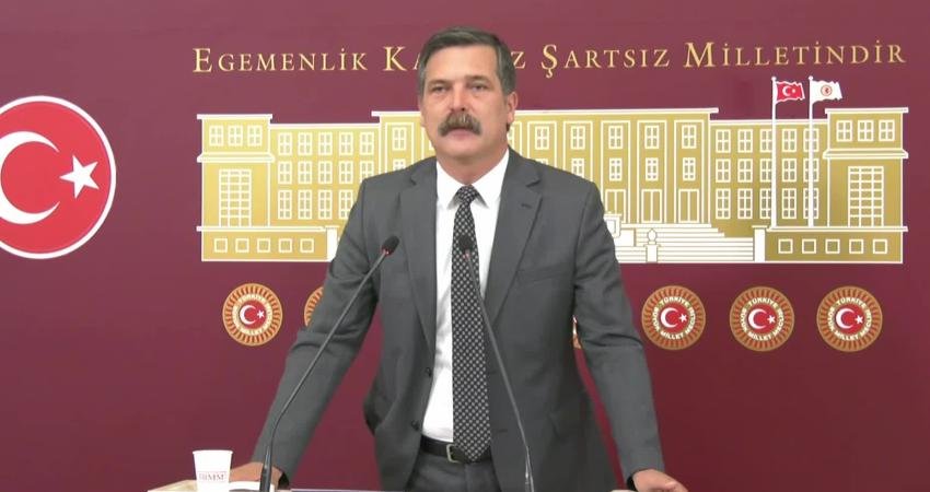 Türkiye İşçi Partisi (TİP) Genel Başkanı Erkan Baş, TBMM’de; “Siyasette