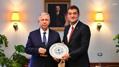 Giresun Belediye Başkanı Fuat Köse, Ankara Büyükşehir Belediye Başkanı Mansur