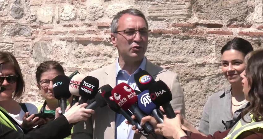 İstanbul Büyükşehir Belediyesi’nin (İBB) Rumeli Hisarı’nda devam eden restorasyon çalışmaları