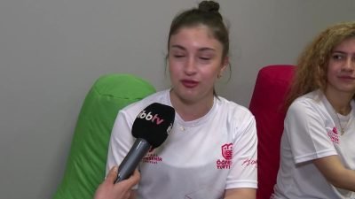 İstanbul Büyükşehir Belediyesi’nin (İBB) yükseköğrenim yurtlarında kalan öğrenciler spor şöleninde