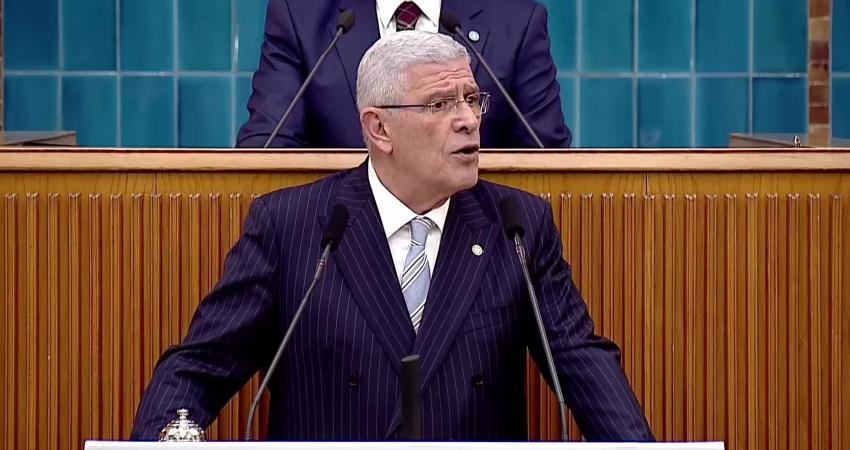 İYİ Parti Genel Başkanı Müsavat Dervişoğlu, iktidarın yeni anayasa talebini