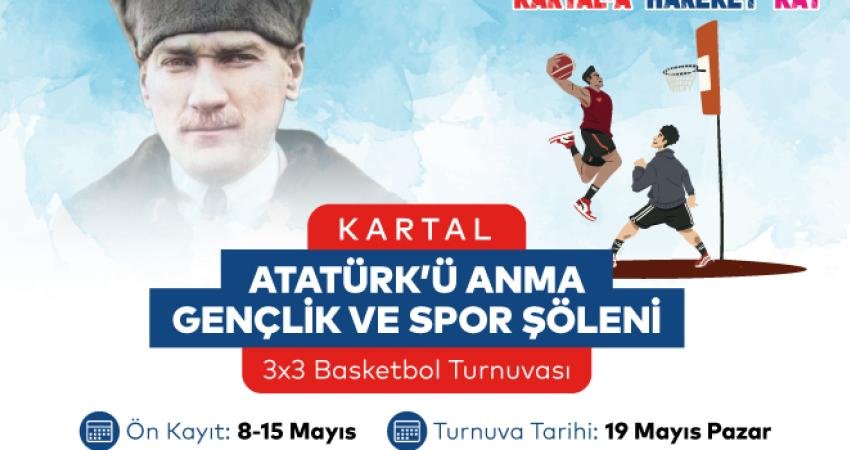 Kartal Belediyesi, 19 Mayıs Atatürk’ü Anma Gençlik ve Spor Bayramı’nı