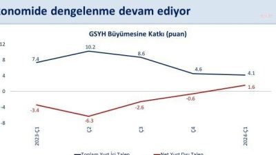 Hazine ve Maliye Bakanı Mehmet Şimşek, 2024 yılı 1. çeyrek