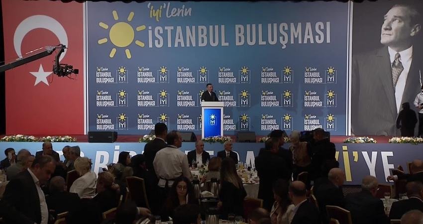 İYİ Parti Genel Başkanı Müsavat Dervişoğlu, “Herkes İYİ Parti’nin raf