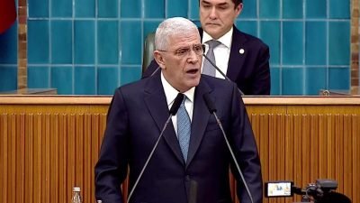 Olağanüstü Kurtultay ile İYİ Parti Genel Başkanı seçilen Müsavat Dervişoğlu,