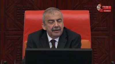  TBMM Başkanvekili Sırrı Süreyya Önder, TBMM Genel Kurulu’nda Kobani Davası'ndan