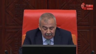 TBMM Genel Kurulu'nda Erzincan İliç'te meydana gelen maden faciasında toprak