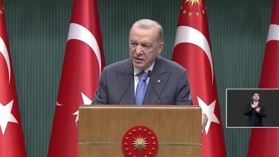 Cumhurbaşkanı Recep Tayyip Erdoğan, İran Cumhurbaşkanı İbrahim Reisi'nin vefatı dolayısıyla