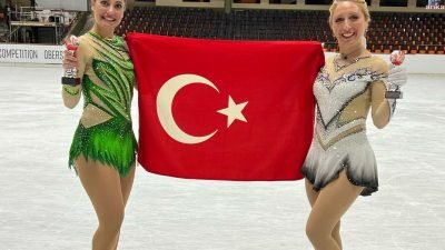 Almanya'da düzenlenen 2024 Uluslararası Yetişkinler Artistik Buz Pateni Yarışması’na katılan
