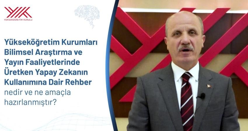 Yükseköğretim Kurulu (YÖK), dijitalleşme, yapay zekâ ve büyük veri konusunda