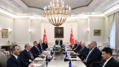 Cumhurbaşkanlığı Yüksek İstişare Kurulu, Cumhurbaşkanı Recep Tayyip Erdoğan'ın başkanlığında Çankaya