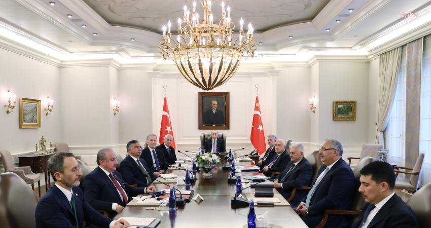 Cumhurbaşkanlığı Yüksek İstişare Kurulu, Cumhurbaşkanı Recep Tayyip Erdoğan'ın başkanlığında Çankaya