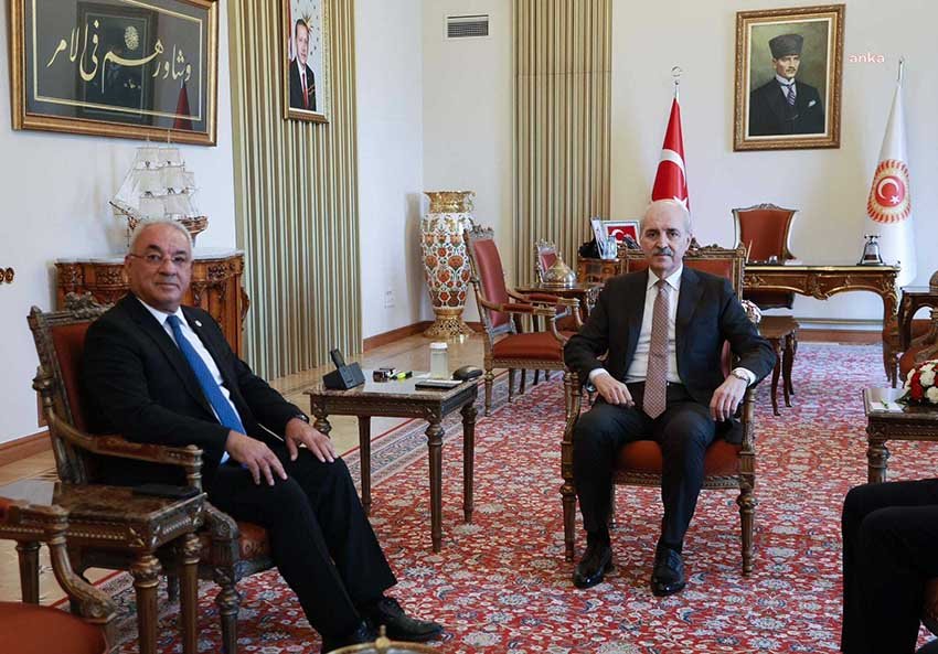 TBMM Başkanı Numan Kurtulmuş, yeni anayasa görüşmelerine devam ediyor. Kurtulmuş,