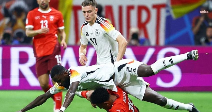 Avrupa Futbol Şampiyonası’nda A grubundaki maçlar tamamlandı. Almanya- İsviçre 1-1