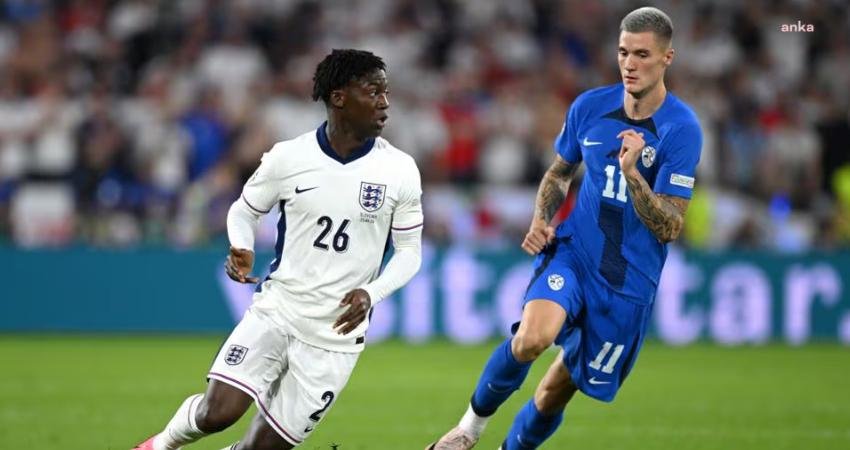 Avrupa Futbol Şampiyonası’nda C grubundaki maçlar tamamlandı. İngiltere, Slovenya ile