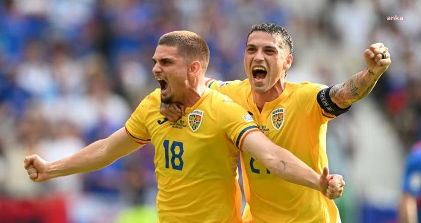 Avrupa Futbol Şampiyonası’nda E grubundaki maçlar tamamlandı. Slovakya ile Romanya