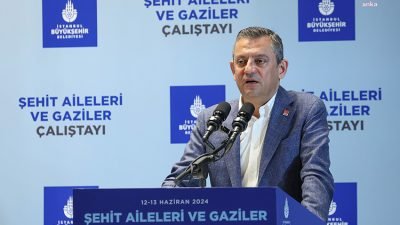 CHP Genel Başkanı Özgür Özel, Şehit Aileleri ve Gaziler Çalıştayı'nda;