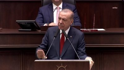 Cumhurbaşkanı Recep Tayyip Erdoğan, TBMM’de partisinin grup toplantısında; "Bizim siyasette