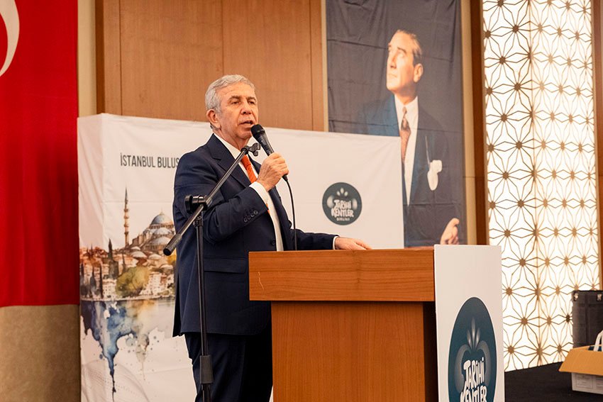 Tarihi Kentler Birliği Başkanlığı’na Mansur Yavaş seçildi Ankara Büyükşehir Belediye Başkanı Mansur Yavaş, Tarihi Kentler Birliği’nin genel