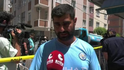 İstanbul'un Bahçelievler ilçesinde çöken çok katlı bina sakinlerinden Mahmut Koyun olay