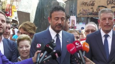 Beşiktaş Belediye Başkanı Rıza Akpolat, Beşiktaş Çarşı’da işgaliye ve acil