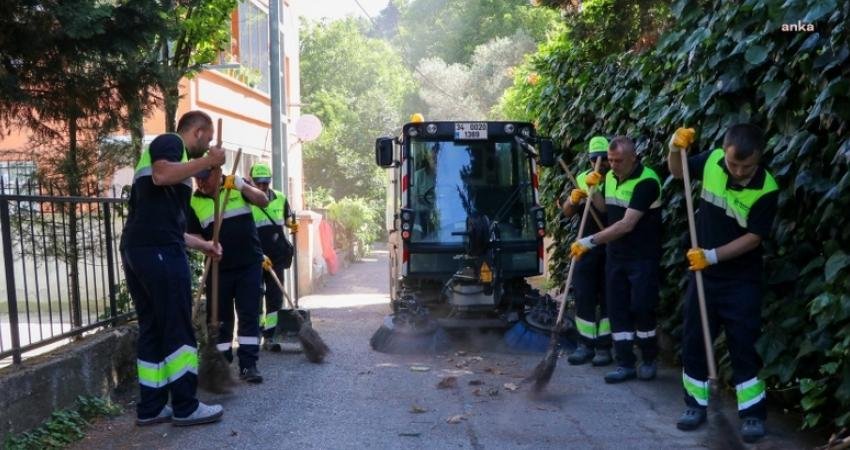 Beykoz Belediyesi, başlattığı 'Şok Temizlik' uygulaması ile Göztepe Mahallesi'ni tamamen
