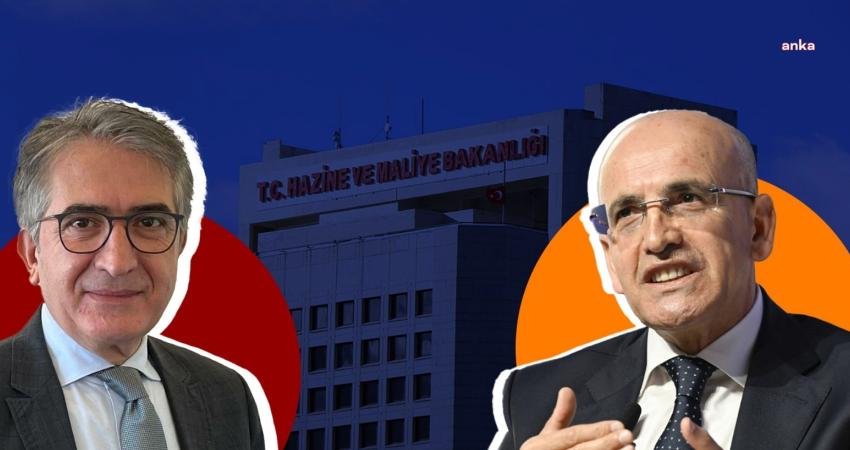 CHP Genel Başkan Yardımcısı Yalçın Karatepe, Hazine ve Maliye Bakanı Mehmet