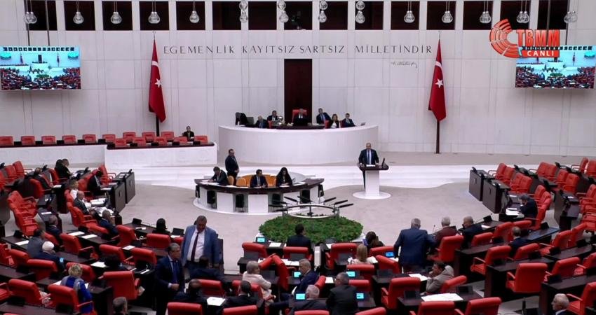 TBMM Genel Kurulu’nda, Saadet Partisi’nin 'Deprem bölgesindeki rezerv alan sorununun