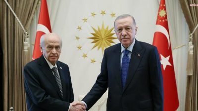 Cumhurbaşkanı Recep Tayyip Erdoğan, yarın MHP Genel Başkanı Devlet Bahçeli