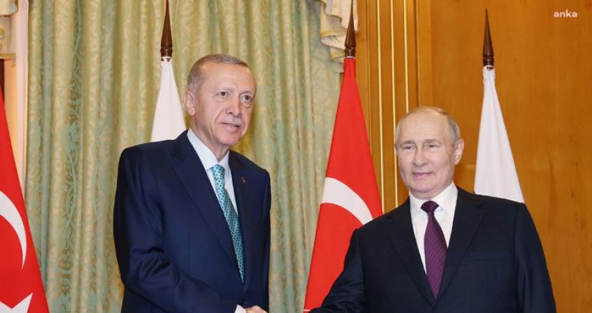 Cumhurbaşkanı Recep Tayyip Erdoğan, Rusya Devlet Başkanı Putin ile telefon