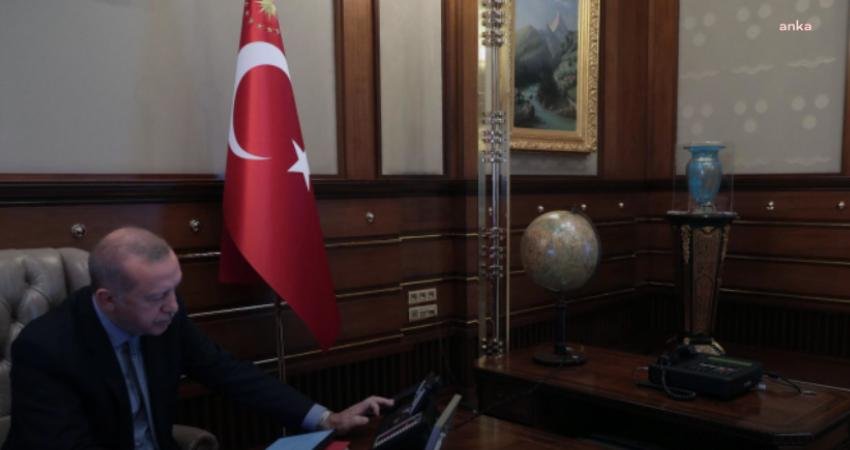 Cumhurbaşkanı Recep Tayyip Erdoğan, Slovenya Başbakanı Robert Golob ile bir telefon