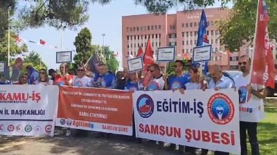 Eğitim- İş Samsun Şube Başkanı Onur Gündüz, "Gazi Mustafa Kemal Atatürk’ün