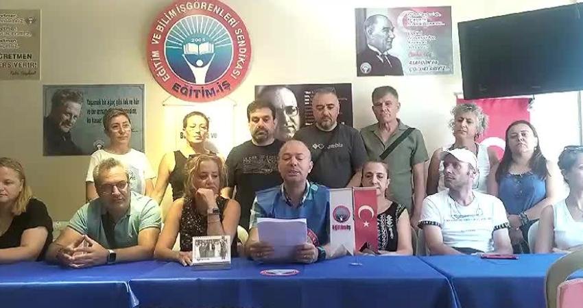 Eğitim-İş Sendikası, Burhaniye İlçe Milli Eğitim Müdürlüğü'nün okul müdürlerine Türkiye