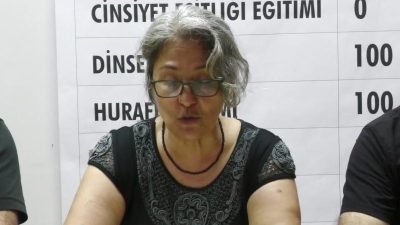 Eğitim Sen İzmir Şubeleri tarafından yapılan açıklamada geride kalan eğitim