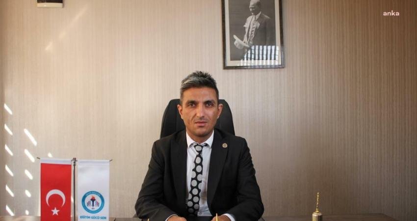  Eğitim ve Bilim Gücü Dayanışma Sendikası Başkan Yardımcısı Resul Partici,