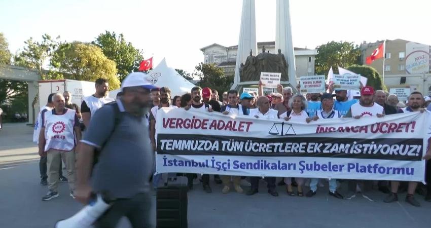 İstanbul İşçi Sendikaları Şubeler Platformu (İSŞP), temmuz ayında asgari ücrete