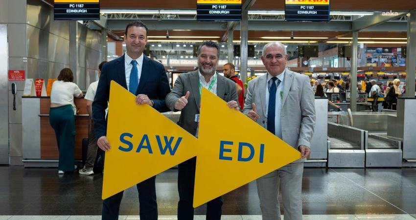 İstanbul Sabiha Gökçen Havalimanı’ndan (İSG) İskoçya’nın başkenti Edinburgh’a (EDI) uçuşlar