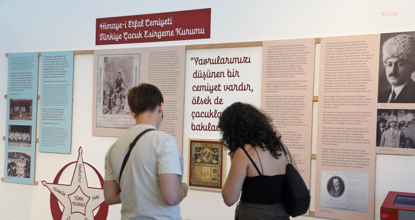 Çankaya Belediyesi’nin de katkı sağladığı "İstiklâlden İstikbale Çocuk Davamız" sergisi,
