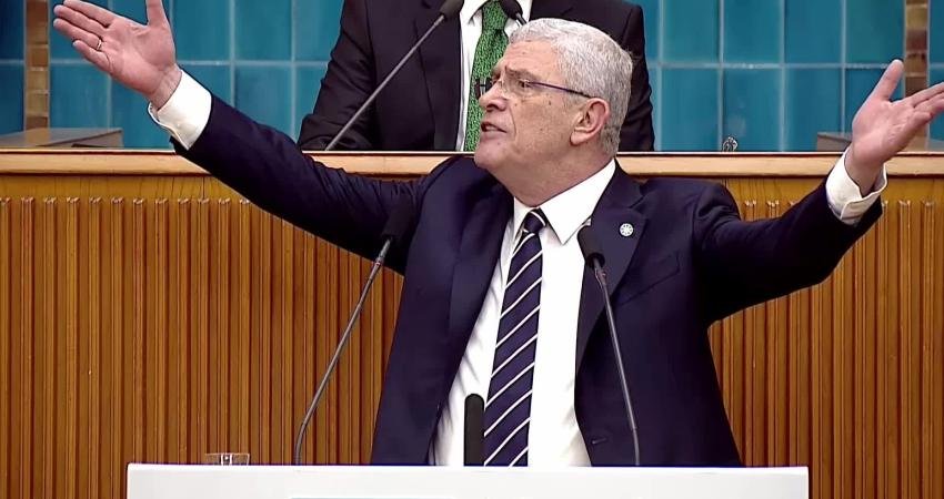 İYİ Parti Genel Başkanı Müsavat Dervişoğlu grup toplantısında "İstibdat mı